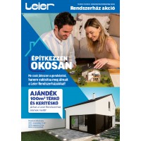 Építkezzen okosan - Leier rendszerház akció
